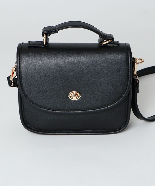 GORGE(ゴージ)の「ホビット2WAYBAG(ショルダーバッグ・レディース・ブラック/アイボリー・F)」の6枚目の写真
