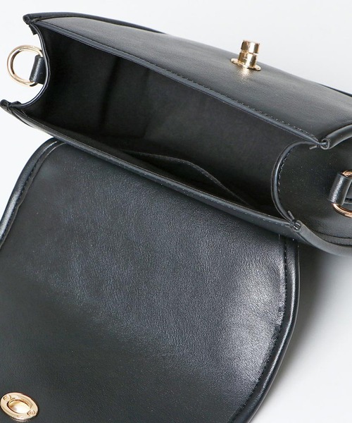 GORGE(ゴージ)の「ホビット2WAYBAG(ショルダーバッグ・レディース・ブラック/アイボリー・F)」の14枚目の写真