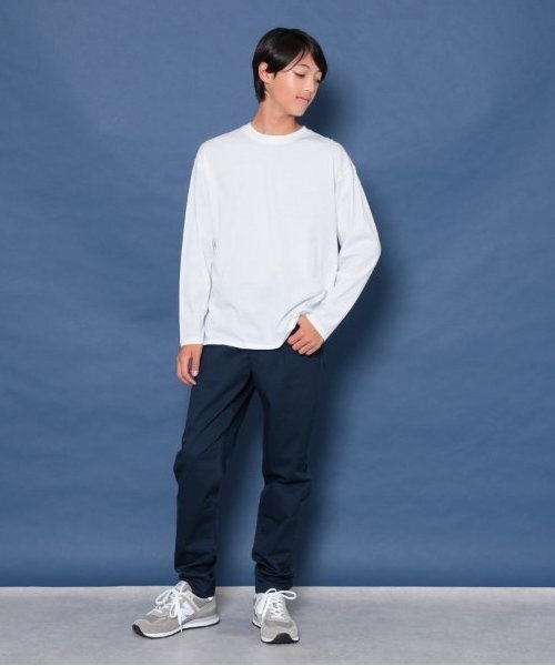 GLAZOS(グラソス)の「【大人向けサイズあり】ストレッチツイル・スリムパンツ(その他パンツ・キッズ・カーキ/ブラック/ブラウン/ネイビー・140cm/150cm/160cm/170cm)」の14枚目の写真