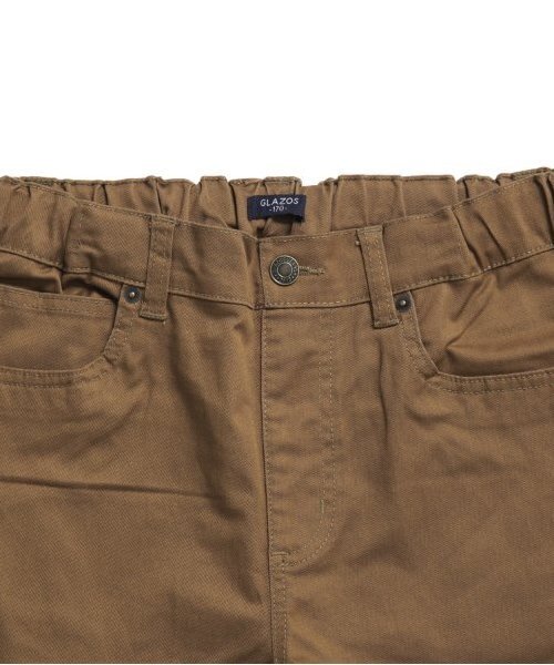 GLAZOS(グラソス)の「【大人向けサイズあり】ストレッチツイル・スリムパンツ(その他パンツ・キッズ・カーキ/ブラック/ブラウン/ネイビー・140cm/150cm/160cm/170cm)」の15枚目の写真