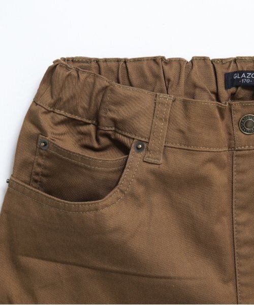 GLAZOS(グラソス)の「【大人向けサイズあり】ストレッチツイル・スリムパンツ(その他パンツ・キッズ・カーキ/ブラック/ブラウン/ネイビー・140cm/150cm/160cm/170cm)」の16枚目の写真