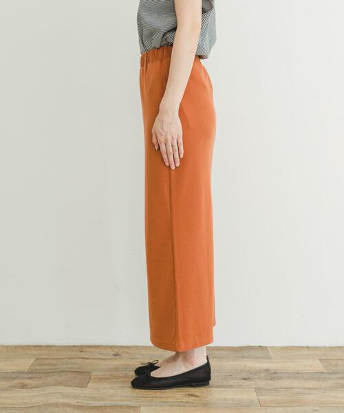 ITEMS URBANRESEARCH（アイテムズ アーバンリサーチ）の「リブロングスカート（スカート・レディース・ブラック/オレンジ/モカ・FREE）」の11枚目の写真