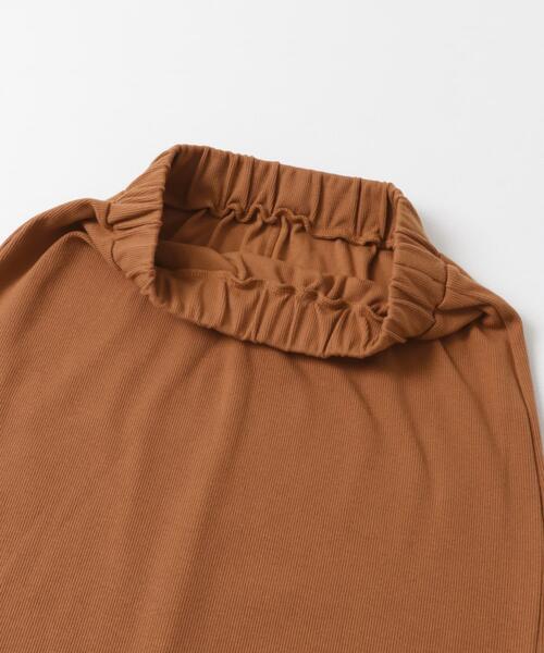 ITEMS URBANRESEARCH（アイテムズ アーバンリサーチ）の「リブロングスカート（スカート・レディース・ブラック/オレンジ/モカ・FREE）」の8枚目の写真