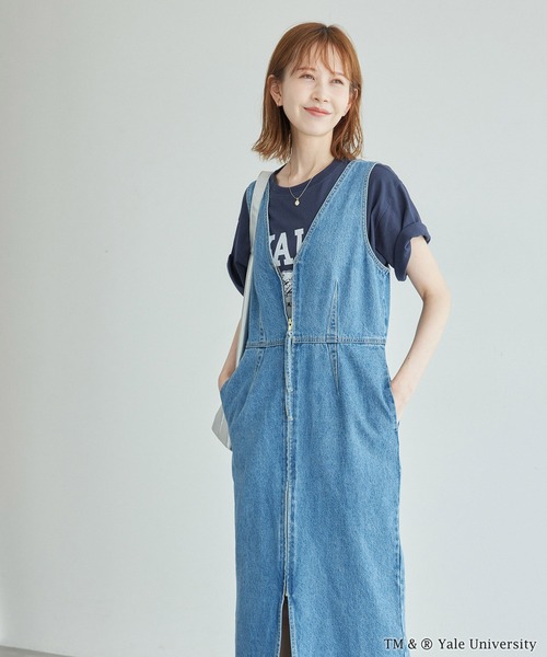 ROPE' PICNIC（ロペピクニック）の「YALE&HARVARD/プリントTシャツ（Tシャツ/カットソー・レディース・ブルー系その他/ボルドー・38）」の11枚目の写真