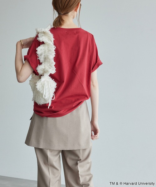 ROPE' PICNIC（ロペピクニック）の「YALE&HARVARD/プリントTシャツ（Tシャツ/カットソー・レディース・ブルー系その他/ボルドー・38）」の17枚目の写真