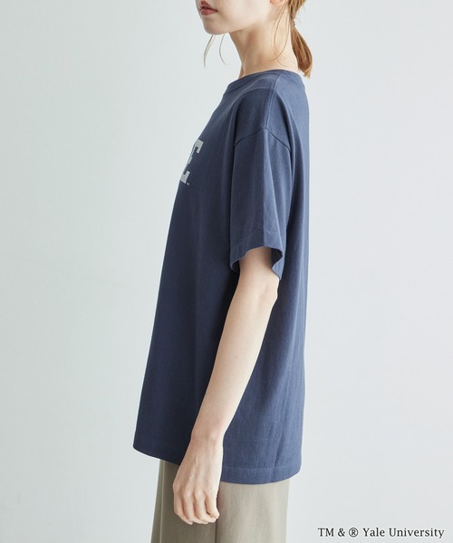 ROPE' PICNIC（ロペピクニック）の「YALE&HARVARD/プリントTシャツ（Tシャツ/カットソー・レディース・ブルー系その他/ボルドー・38）」の22枚目の写真