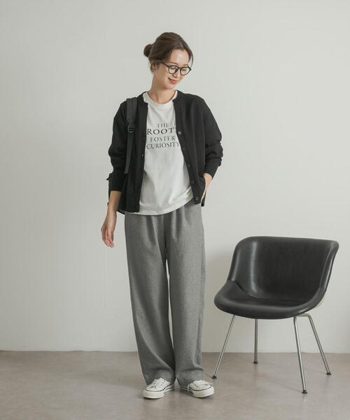 URBAN RESEARCH DOORS（アーバンリサーチドアーズ）の「ネップツィードイージーパンツ（その他パンツ・レディース・ブラウン系その他/グレー系その他・MEDIUM）」の13枚目の写真