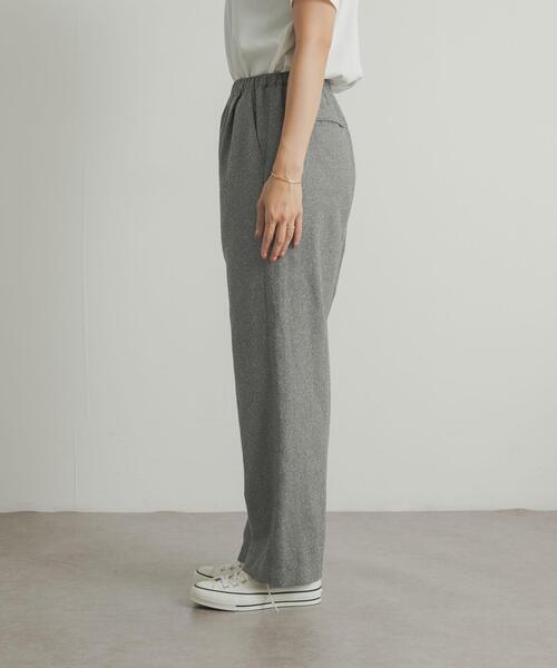 URBAN RESEARCH DOORS（アーバンリサーチドアーズ）の「ネップツィードイージーパンツ（その他パンツ・レディース・ブラウン系その他/グレー系その他・MEDIUM）」の16枚目の写真