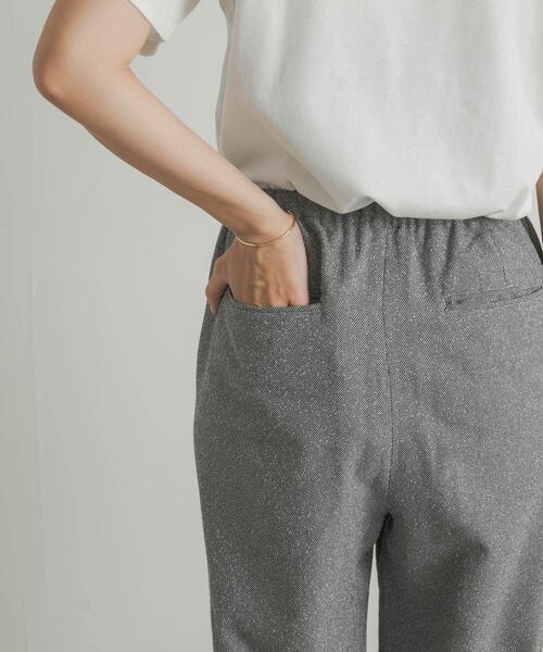 URBAN RESEARCH DOORS（アーバンリサーチドアーズ）の「ネップツィードイージーパンツ（その他パンツ・レディース・ブラウン系その他/グレー系その他・MEDIUM）」の17枚目の写真
