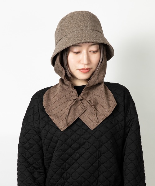 CA4LA（カシラ）の「BROOK（ハット・レディース・ブラック/ベージュ/グレー・ONESIZE）」の3枚目の写真