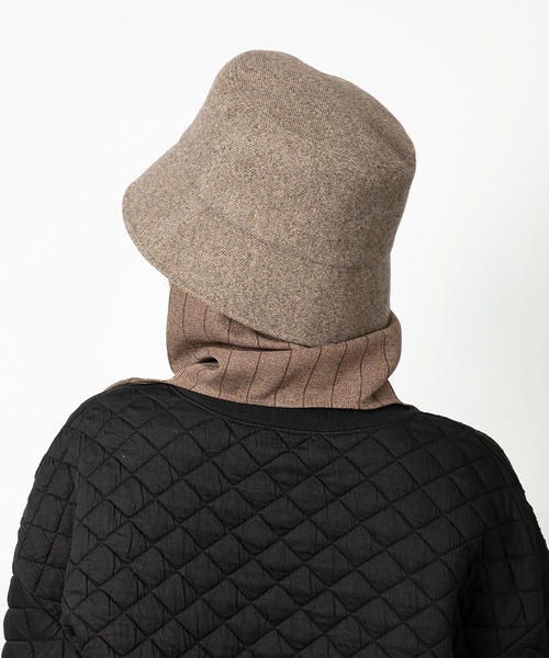 CA4LA（カシラ）の「BROOK（ハット・レディース・ブラック/ベージュ/グレー・ONESIZE）」の5枚目の写真