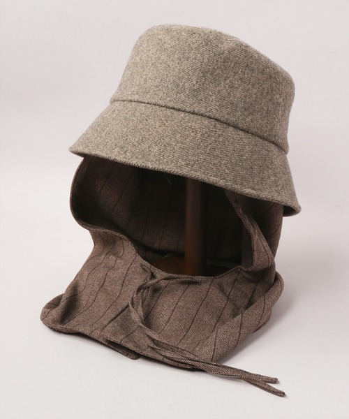 CA4LA（カシラ）の「BROOK（ハット・レディース・ブラック/ベージュ/グレー・ONESIZE）」の7枚目の写真