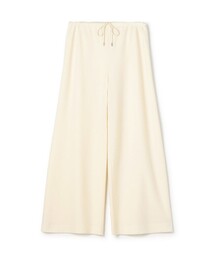 ニットコンビネーション ドローストリングパンツ