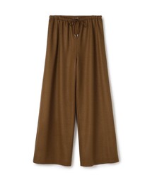 ニットコンビネーション ドローストリングパンツ