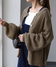 ゆるメッシュ2wayニット