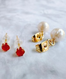 【SPICY COLORS】小さな宝石2wayピアス【サージカルステンレス】
