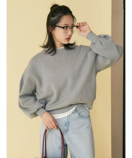 Ungrid（アングリッド）の「ハーフリム伊達メガネ（メガネ・レディース・ブラック・FREE）」の17枚目の写真