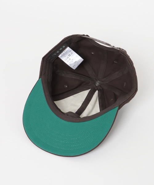 EKAL（エカル）の「8パネルベースボールキャップ（キャップ・メンズ・ブラウン/チャコールグレー/ブラック・ONE）」の8枚目の写真