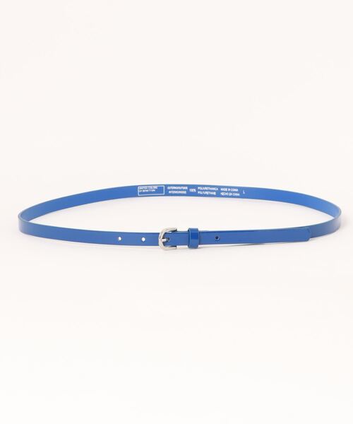 BENETTON (UNITED COLORS OF BENETTON)（ベネトンユナイテッドカラーズオブベネトン）の「アクセント細ベルト（ベルト・レディース・ブラック/ブルー/ベージュ・LARGE/MEDIUM/SMALL）」の12枚目の写真