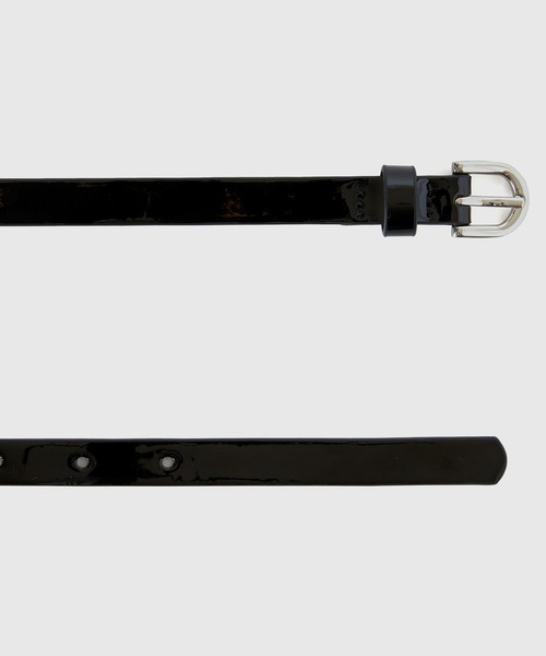 BENETTON (UNITED COLORS OF BENETTON)（ベネトンユナイテッドカラーズオブベネトン）の「アクセント細ベルト（ベルト・レディース・ブラック/ブルー/ベージュ・LARGE/MEDIUM/SMALL）」の5枚目の写真