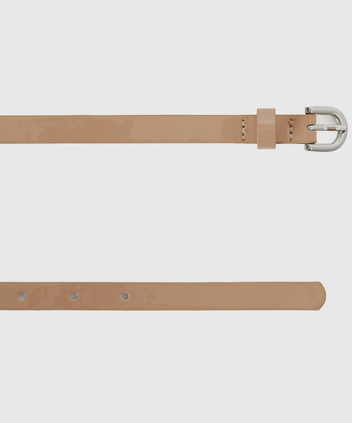 BENETTON (UNITED COLORS OF BENETTON)（ベネトンユナイテッドカラーズオブベネトン）の「アクセント細ベルト（ベルト・レディース・ブラック/ブルー/ベージュ・LARGE/MEDIUM/SMALL）」の7枚目の写真