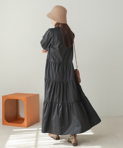 セール】ティアードフレアワンピース（ワンピース）｜Bab（バブ）の  