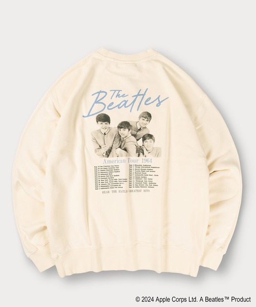 The Beatles（ザビートルズ）の「【0】【THE BEATLES】ツアーデザイン＆フォトプリント スウェット バックプリント オーバーサイズ（スウェット・メンズ・オフホワイト/チャコールグレー/アッシュグレー/アイボリー/ライトグレー/ダークグレー・M/L/XL）」の19枚目の写真