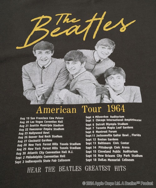 The Beatles（ザビートルズ）の「【0】【THE BEATLES】ツアーデザイン＆フォトプリント スウェット バックプリント オーバーサイズ（スウェット・メンズ・オフホワイト/チャコールグレー/アッシュグレー/アイボリー/ライトグレー/ダークグレー・M/L/XL）」の12枚目の写真