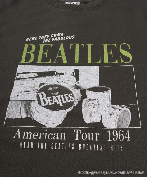 The Beatles（ザビートルズ）の「【0】【THE BEATLES】ツアーデザイン＆フォトプリント スウェット バックプリント オーバーサイズ（スウェット・メンズ・オフホワイト/チャコールグレー/アッシュグレー/アイボリー/ライトグレー/ダークグレー・M/L/XL）」の13枚目の写真