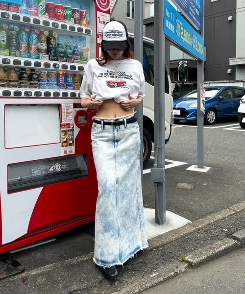 ピグメントプリントルーズT（Tシャツ/カットソー）｜ACLENT