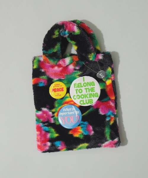 Ray BEAMS（レイビームス）の「HEY！Mrs ROSE / Flower Fur バッグ