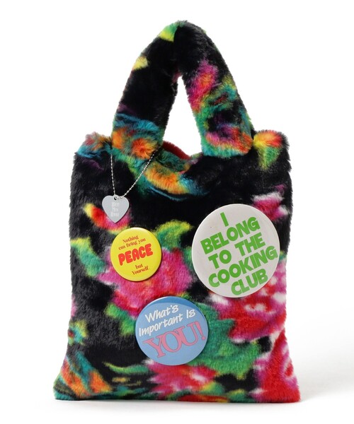 Ray BEAMS（レイビームス）の「HEY！Mrs ROSE / Flower Fur バッグ