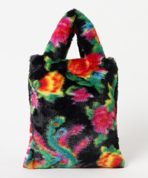 Ray BEAMS（レイビームス）の「HEY！Mrs ROSE / Flower Fur バッグ