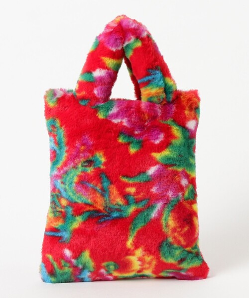 Ray BEAMS（レイビームス）の「HEY！Mrs ROSE / Flower Fur バッグ