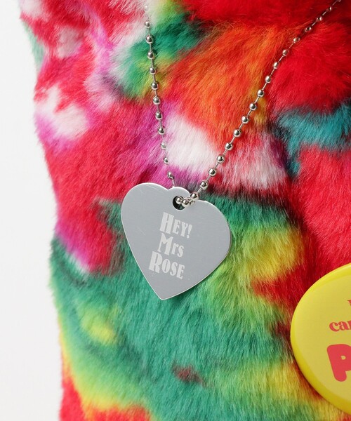 Ray BEAMS（レイビームス）の「HEY！Mrs ROSE / Flower Fur バッグ