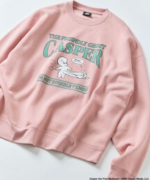 FREAK'S STORE | 限定展開 Casper/キャスパー 別注 ビッグシルエット クルーネック プリントスウェット(スウェット)