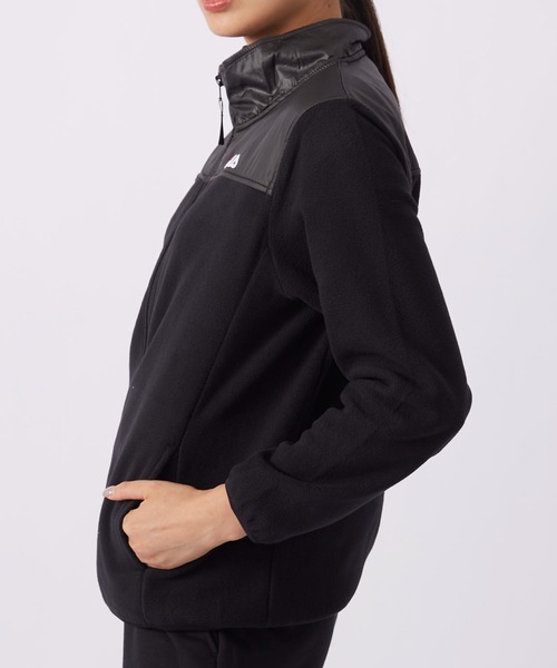 FILA（フィラ）の「マイクロフリース　切り替えスタンドジャケット　フルジップブルゾン（その他アウター・レディース・ピンク/ネイビー/ベージュ/ブラック・X-LARGE/LARGE/MEDIUM）」の19枚目の写真