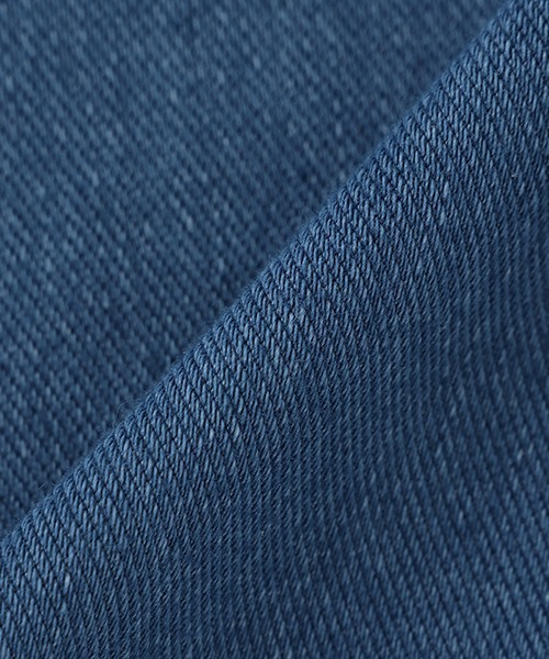 petit main(プティマイン)の「カットデニムストレートパンツ(デニムパンツ・キッズ・ネイビー/ブルー・80cm/90cm/100cm/110cm/120cm/130cm)」の9枚目の写真