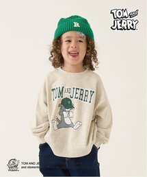 b・ROOM | 【TOM AND JERRY】【毛玉バイバイ裏毛】ビッグシルエットプリントスウェット(スウェット)
