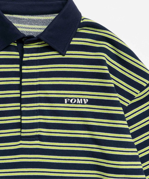 MAISON SPECIAL（メゾンスペシャル）の「FOAM Logo Border Polo