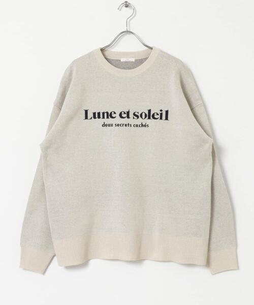 ITEMS URBANRESEARCH(アイテムズ アーバンリサーチ)の「スウェットライクラメニット(ニット/セーター・レディース・グレー/オフホワイト/ネイビー・FREE)」の17枚目の写真