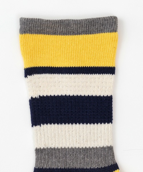 rasox（ラソックス）の「rasox（ラソックス）／　マルチボーダー・クルー（ソックス/靴下・レディース・イエロー/オレンジ系その他2/レッド/ブラウン系その他2・MEDIUM/LARGE/SMALL）」の12枚目の写真