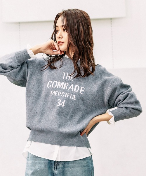 GLOBAL WORK（グローバルワーク）の「メルティロゴプルオーバー/115959