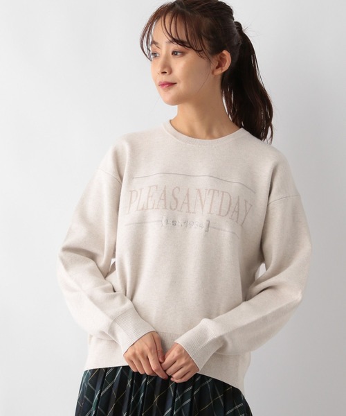 セール】メルティロゴプルオーバー/115959（ニット/セーター）｜GLOBAL