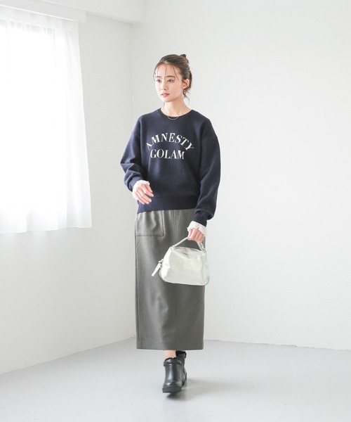 セール】メルティロゴプルオーバー/115959（ニット/セーター）｜GLOBAL