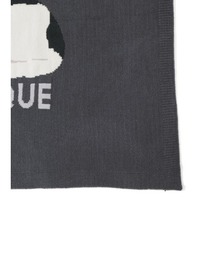 ジェラピケ SLEEPING DOG ジャガードブランケット フレンチブルドッグ ジェラートピケ gelato pique SLEEPING DOG ジャガード