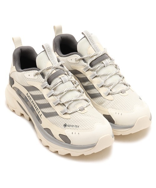 MERRELL(メレル)の「MERRELL MOAB SPEED 2 GORE-TEX(R) / メレル モアブスピード2ゴアテックス(スニーカー・メンズ・ホワイト・27.0cm/27.5cm/26.5cm/26.0cm/28.0cm/28.5cm)」の1枚目の写真