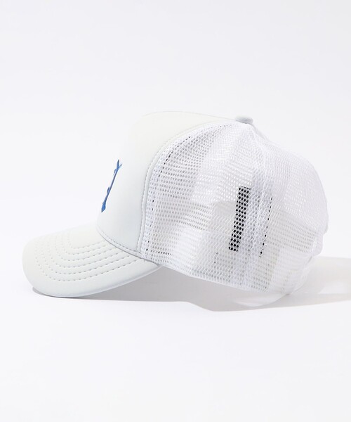 JAMES PERSE（ジェームスパース）の「スキューバ トラッカーキャップ MZU0099LLA（キャップ・メンズ・ブルー/ホワイト・FREE）」の4枚目の写真