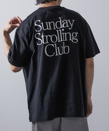 【MAISON CLUB】Logo Print Over Size Tee 半袖オーバーサイズTee