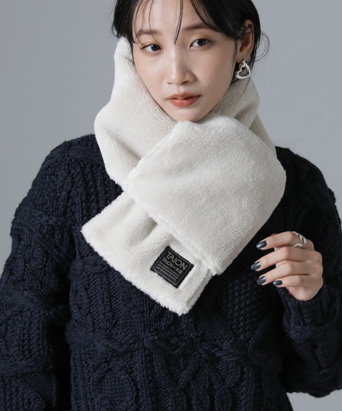 TAION/ミリタリー リバーシブルダウン スカーフ（マフラー）｜TAION